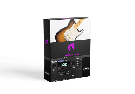 Red Hot Chili Peppers style Nux MG-30 presets
