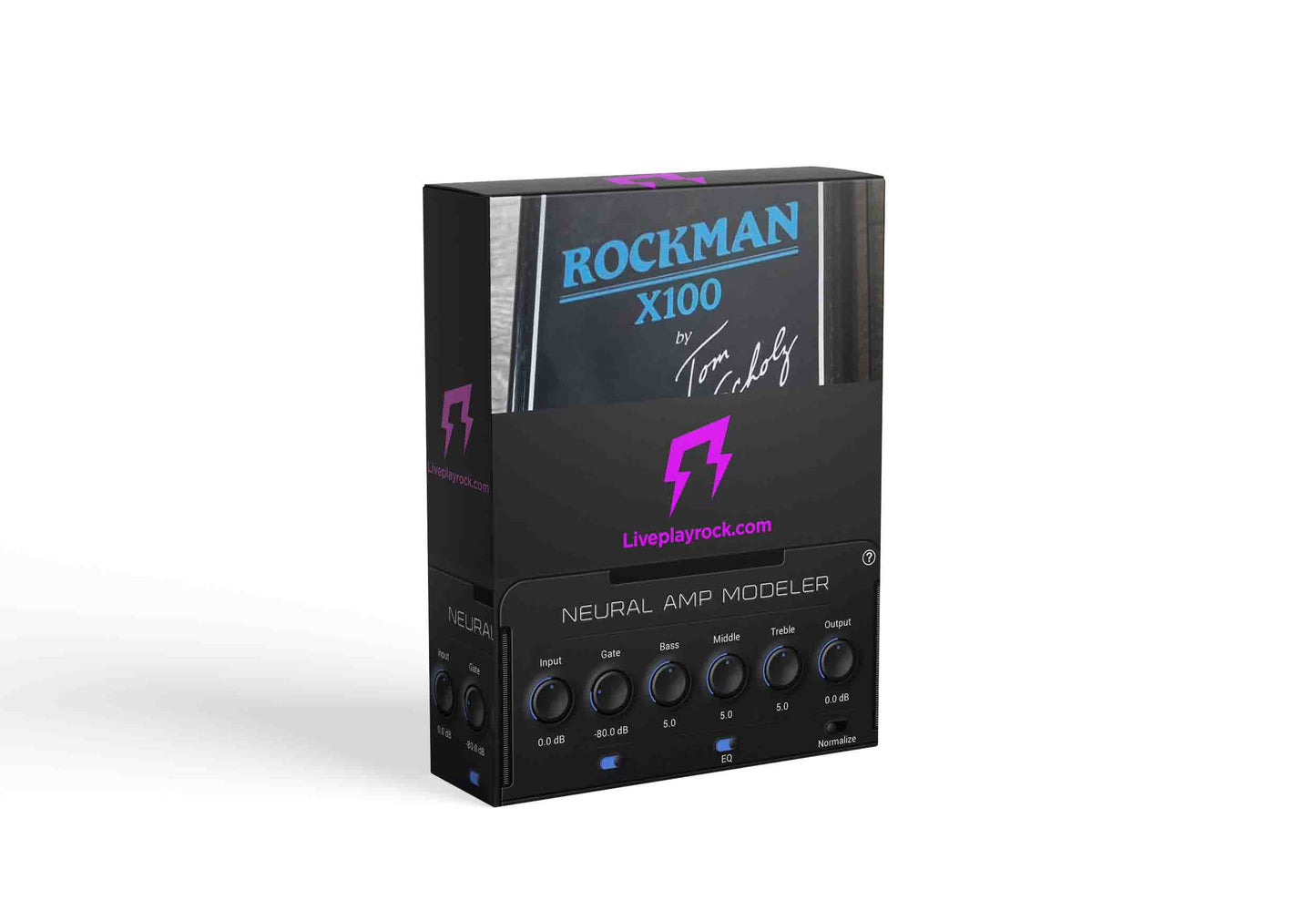 Rockman X-100 amp NAM Neural Amp Modeler captures