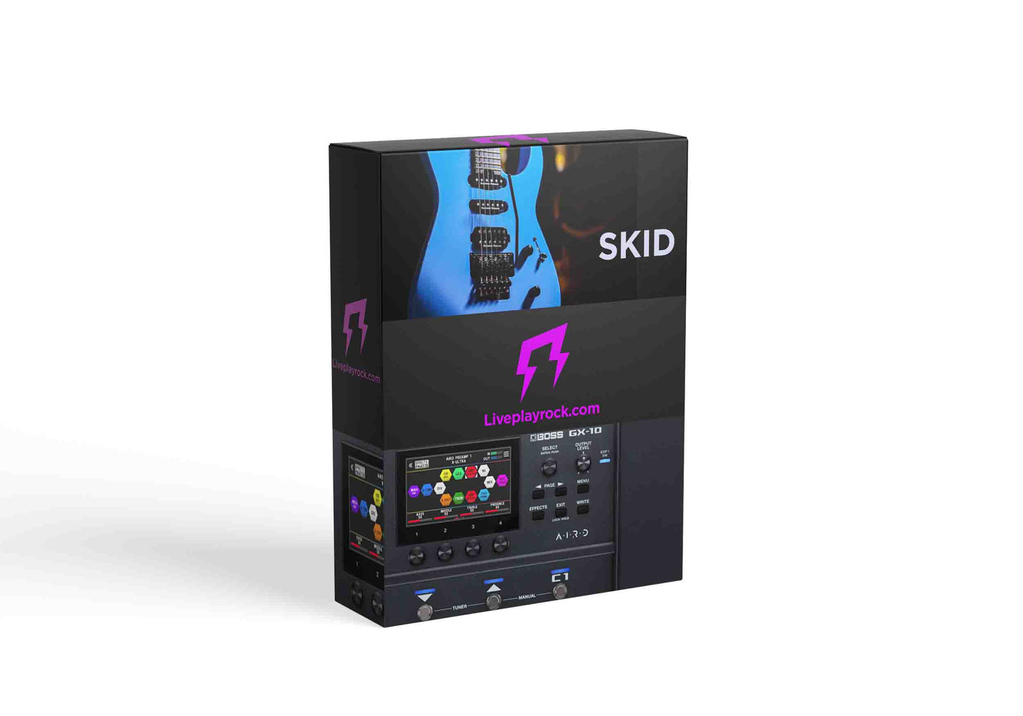 Skid Row style BOSS GX-10 presets