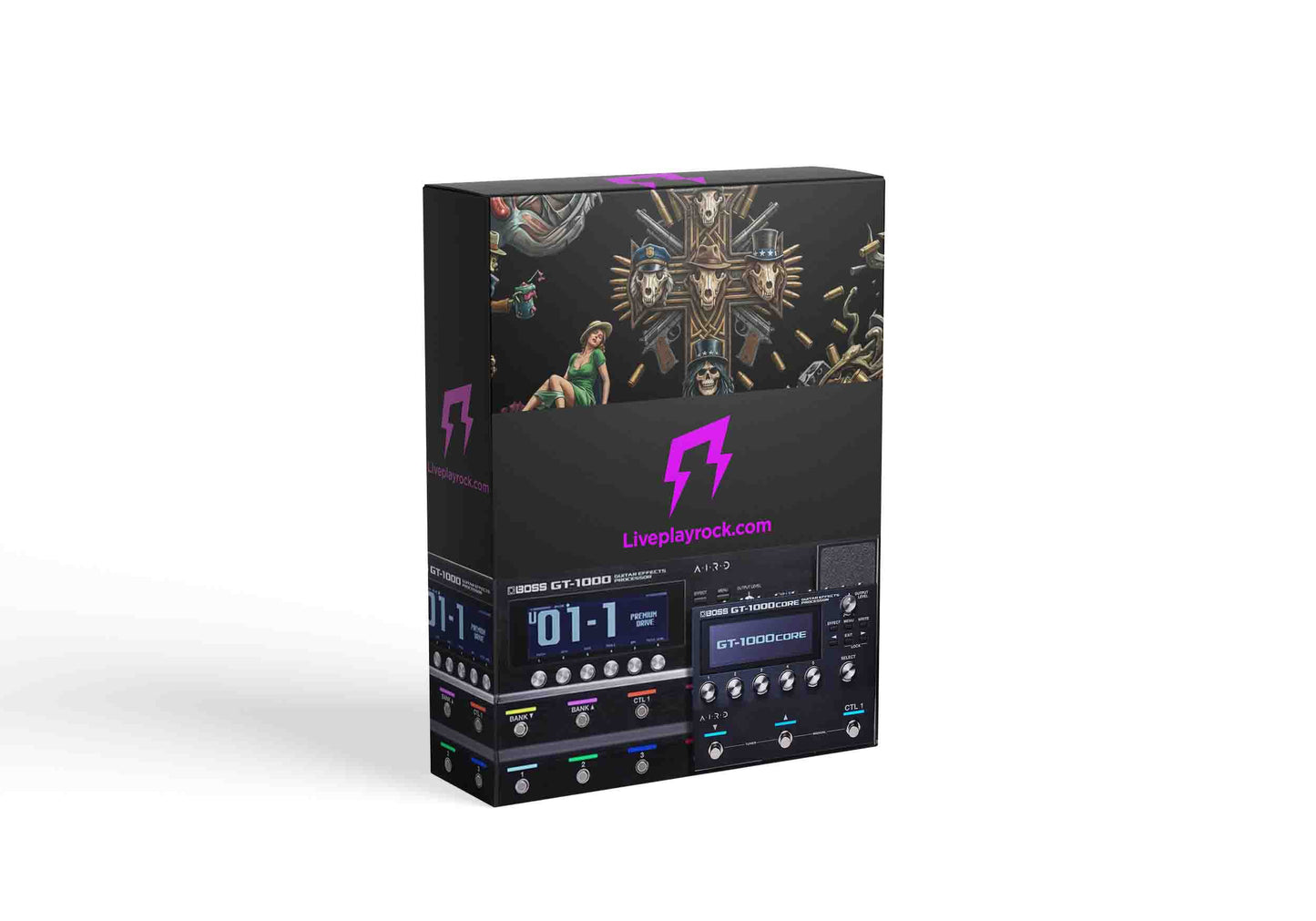 Bullets and Petals Appetite for Destruction style BOSS GT-1000 and GT-1000 CORE presets