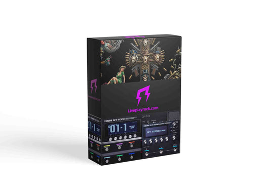 Bullets and Petals Appetite for Destruction style BOSS GT-1000 and GT-1000 CORE presets