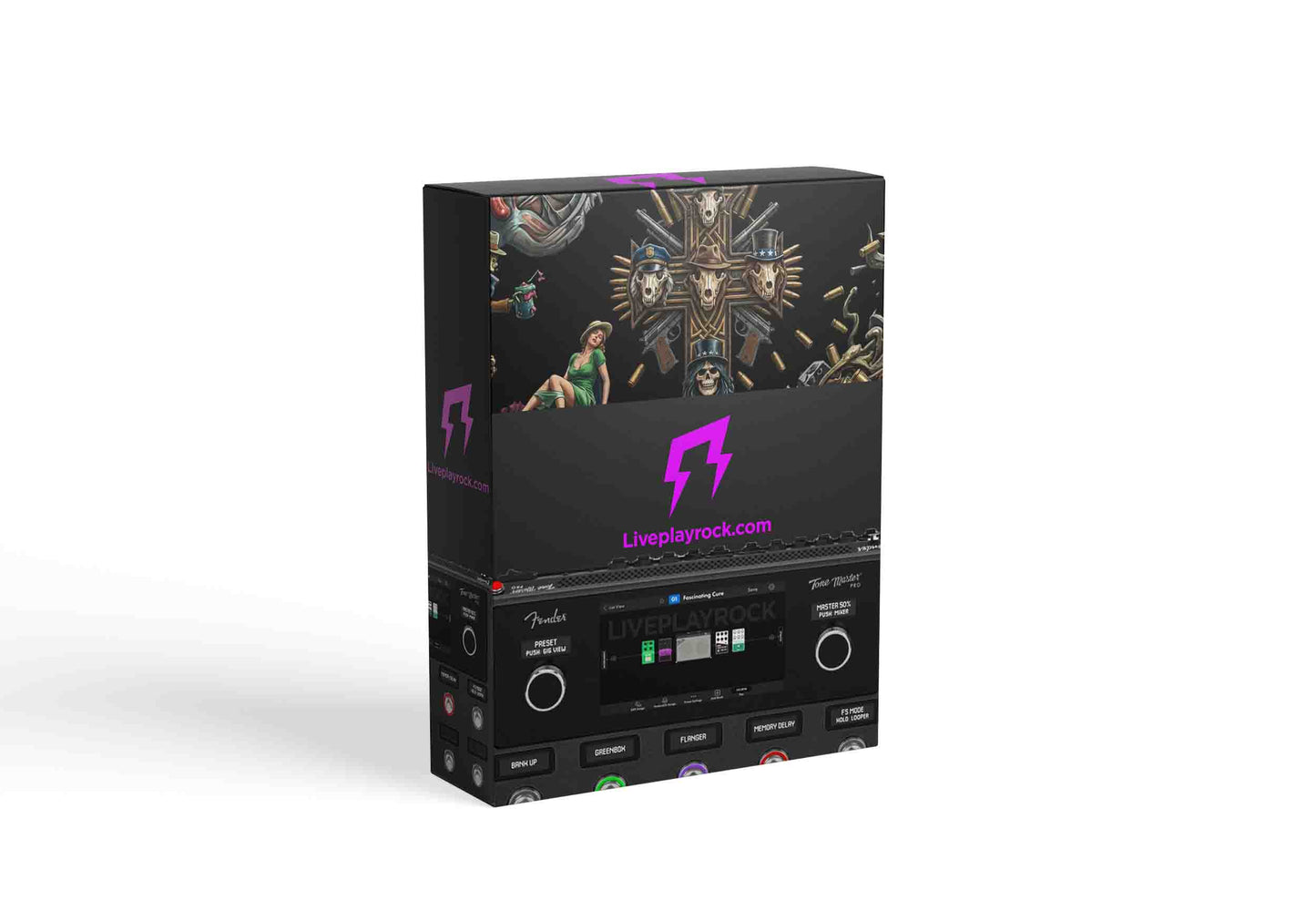 Bullets and Petals Appetite for Destruction style Fender Tone Master Pro presets