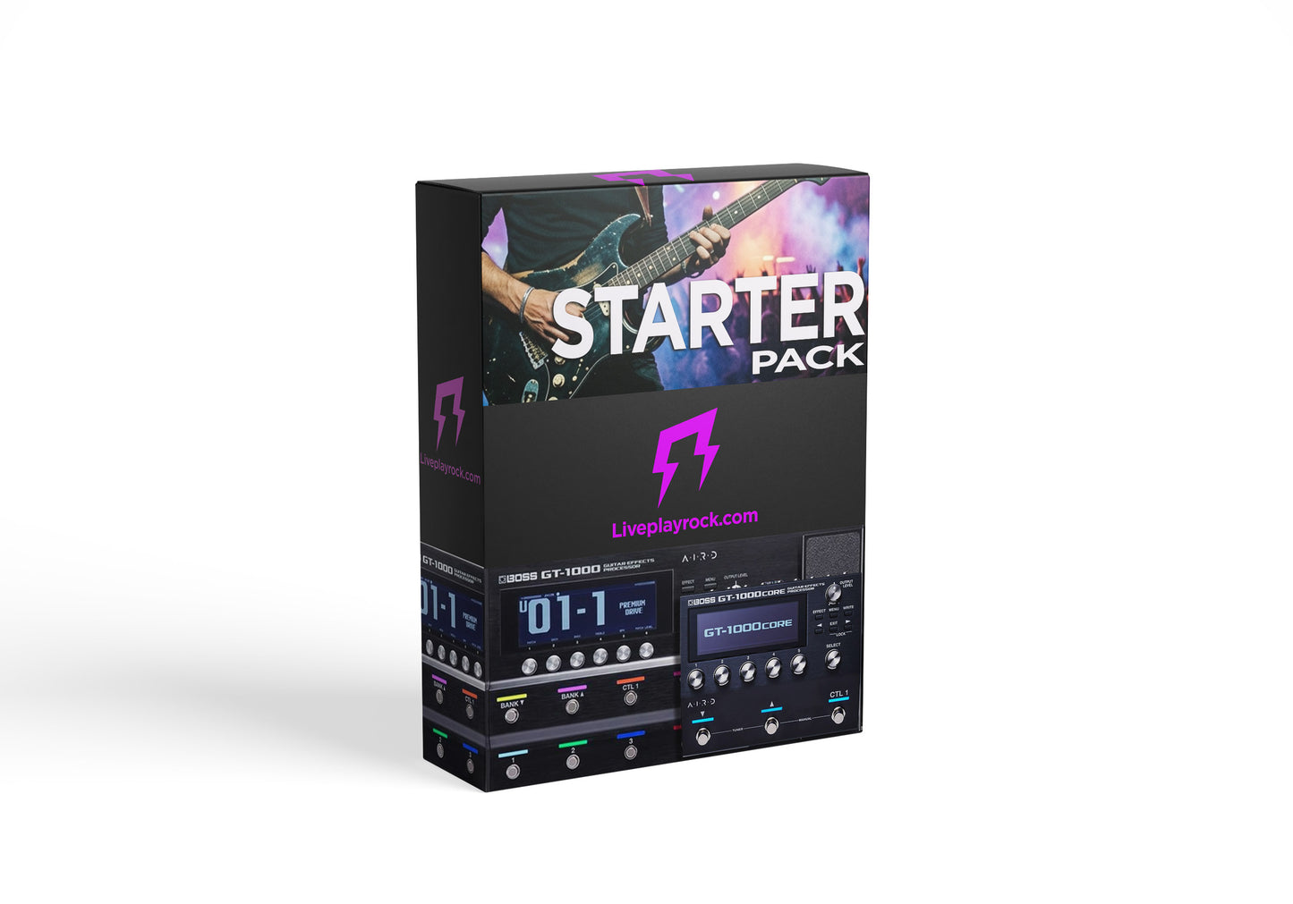 Starter pack BOSS GT-1000 and GT-1000 CORE presets