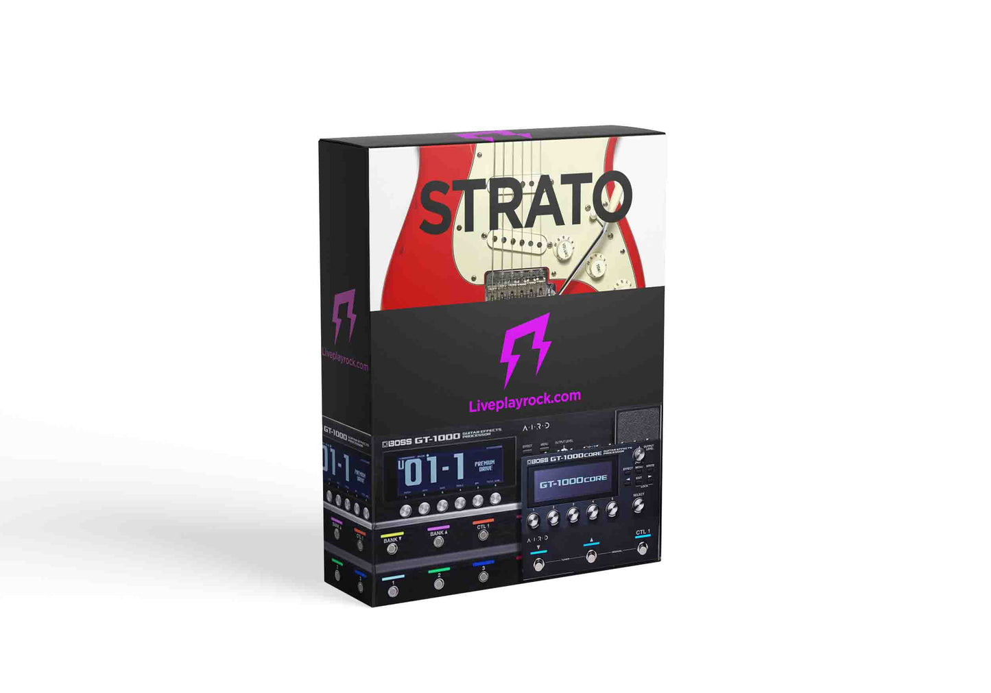 Stratocaster tones BOSS GT-1000 and GT-1000 CORE presets