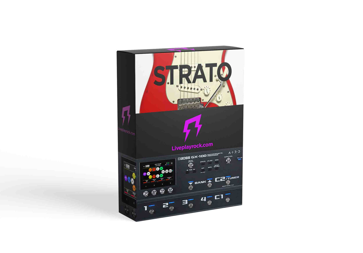 Stratocaster tones BOSS GX-100 presets