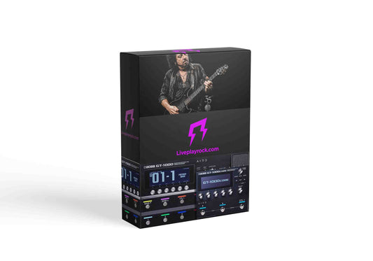 Luker 35th live style BOSS GT-1000 and GT-1000 CORE presets