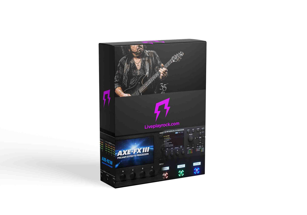 Luker live 35th Anniversary style Fractal FM3 FM9 Axe-Fx III presets