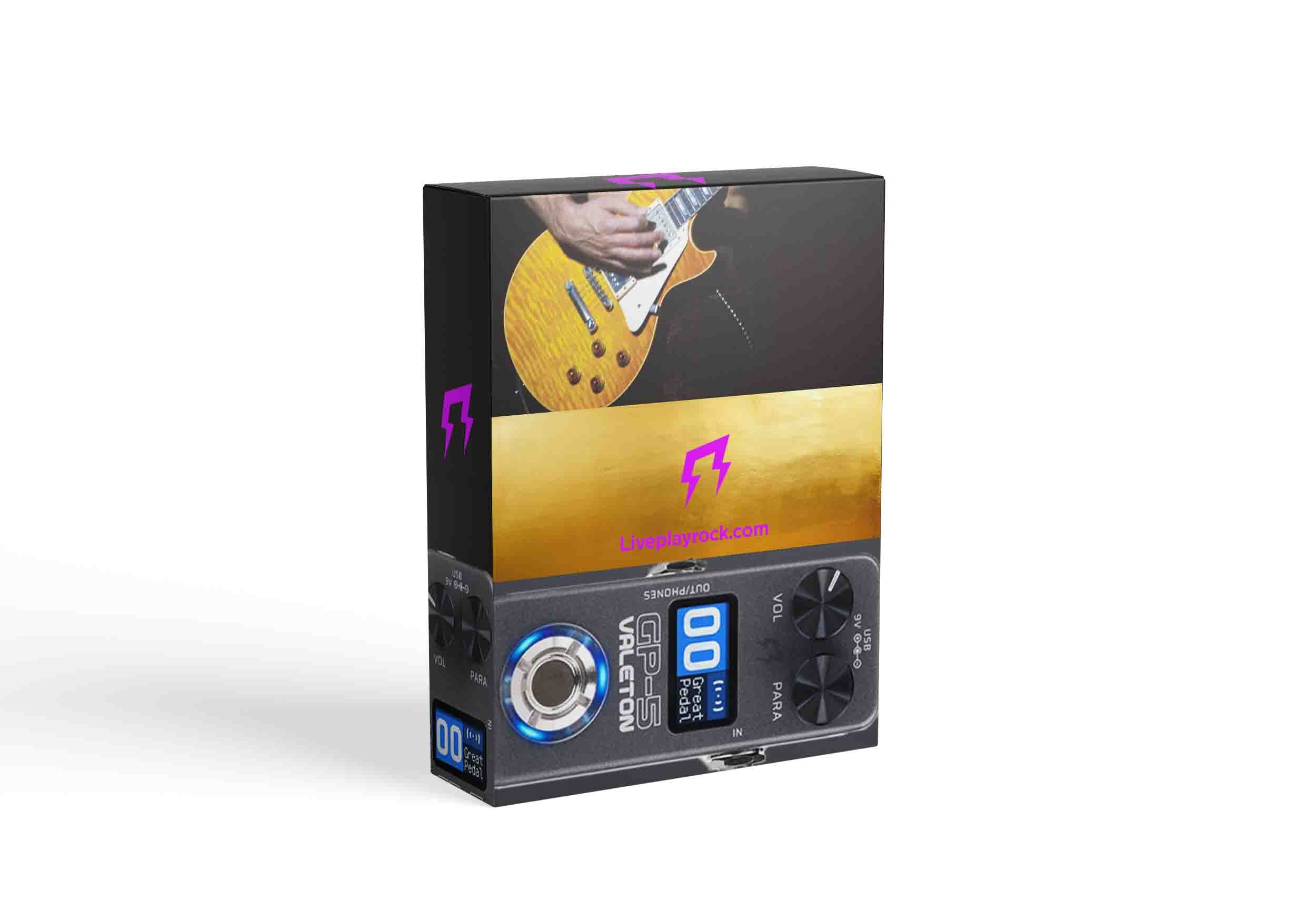 White Viper style Valeton GP-5 Liveplayrock guitar presets and NAM