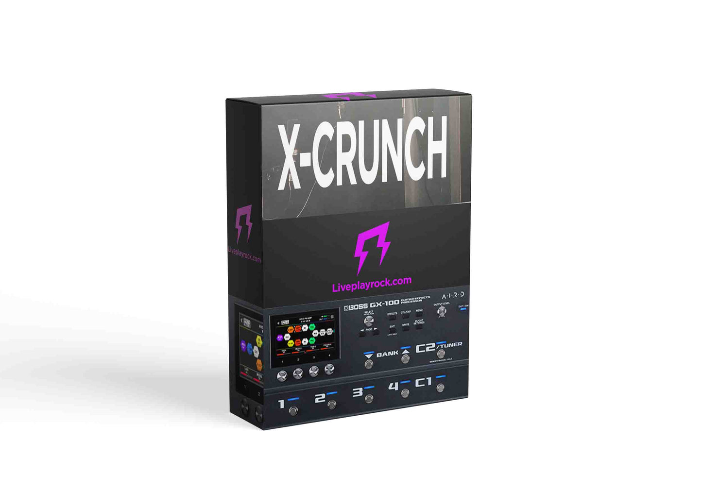 X-Crunch amp BOSS GX-100 presets