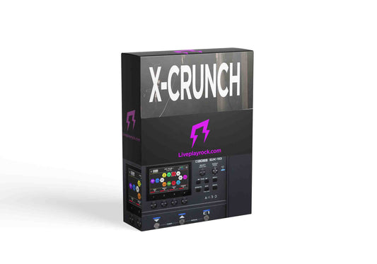 X-Crunch amp BOSS GX-10 presets