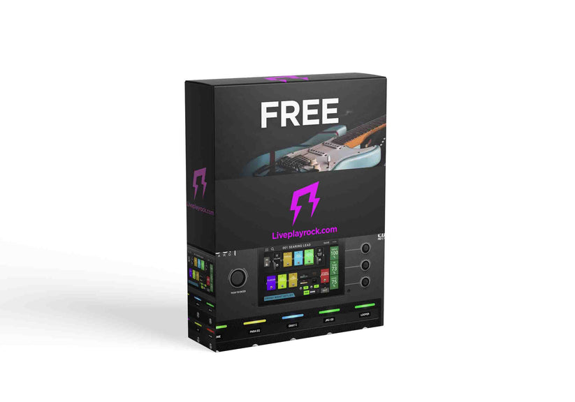 Headrush Free rocking rig | Guitar patches by Liveplayrock