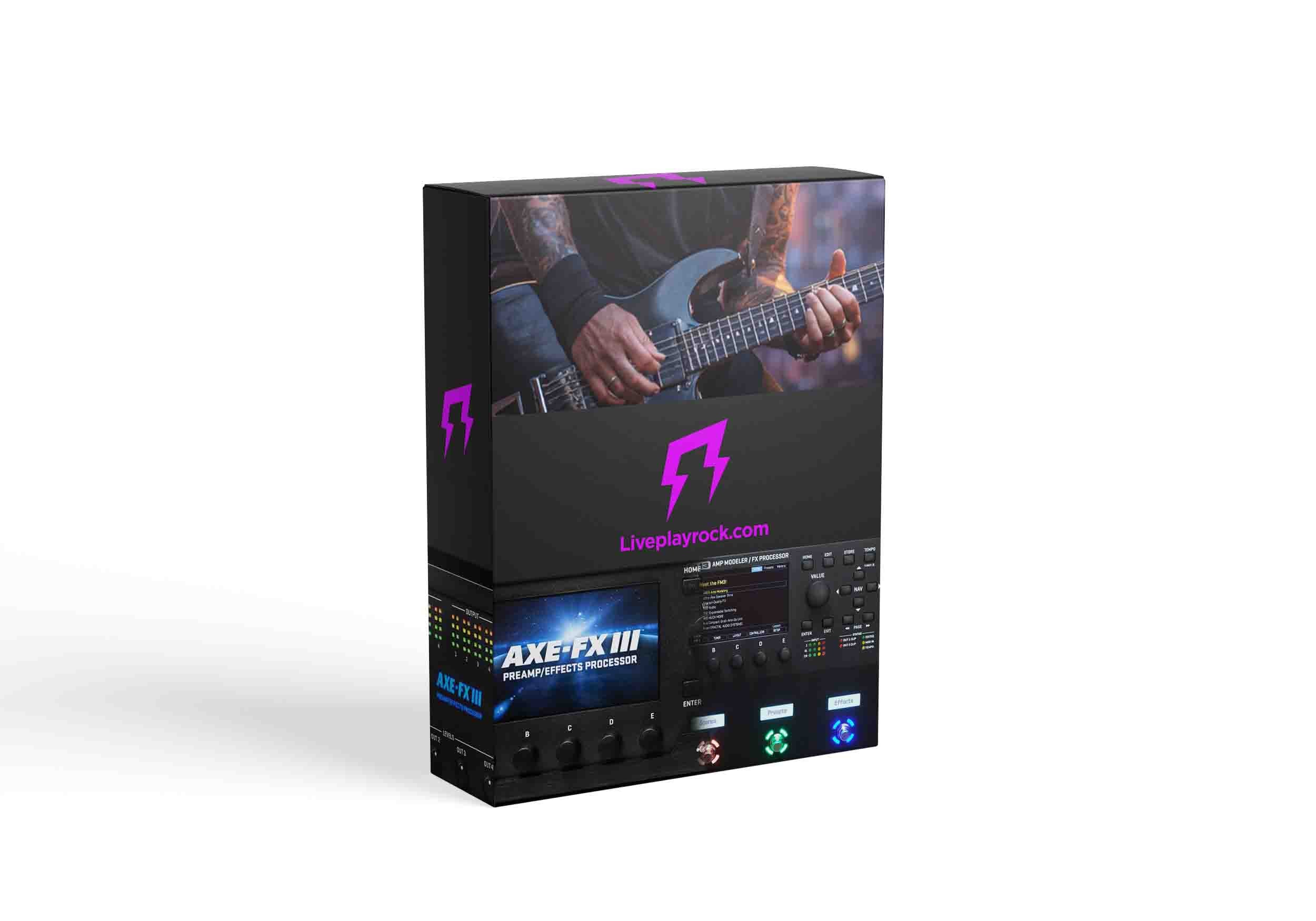 Nu Metal style Fractal FM3 FM9 Axe-Fx3 Liveplayrock presets