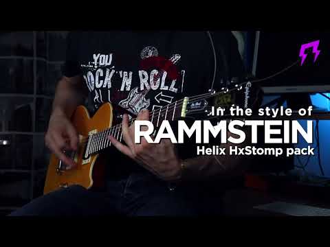 Line 6 Helix HX Stomp Feuer | Guitar presets by Liveplayrock