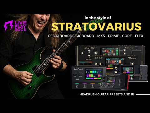 Stratovarius style Headrush patches