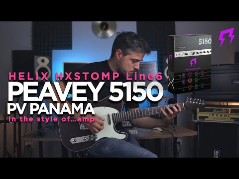5150 PV Panama Line 6 Helix HX Stomp Guitar presets Liveplayrock