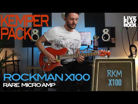 Kemper Amps Rockman X100 | Guitar profiles by Liveplayrock