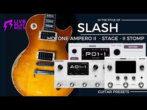 ギター anpero stomp Hotone Ampero II Stomp Patches | Funky Pack vol1