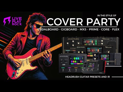 Cover Party Headrush patches