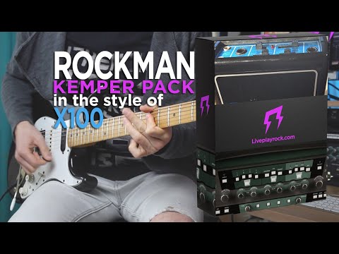 Kemper Amps Rockman X-100 | Guitar profiles by Liveplayrock