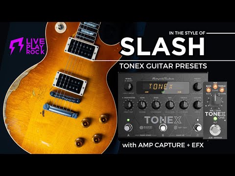 Slash style ToneX Liveplayrock's Golden guitar presets - amp captures