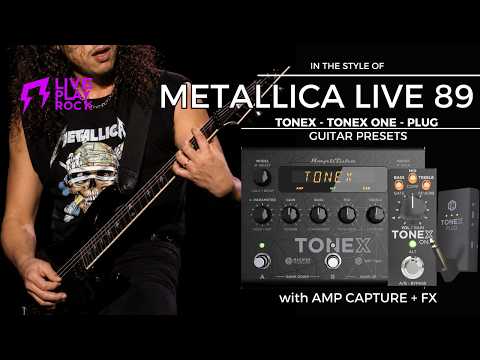 Master of Met live Seattle 1989 style ToneX presets