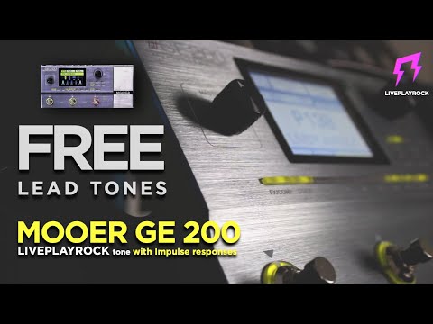 Mooer GE 200 | Free rock lead | Custom guitar presets Mooer GE 200 | Free rock lead | Custom guitar presets