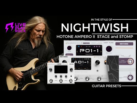Nightwish style Ampero II Stage and II Stomp presets